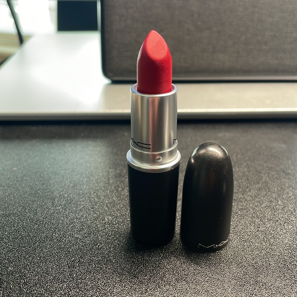 Mac lipstick - Ruby Woo - Used twice..